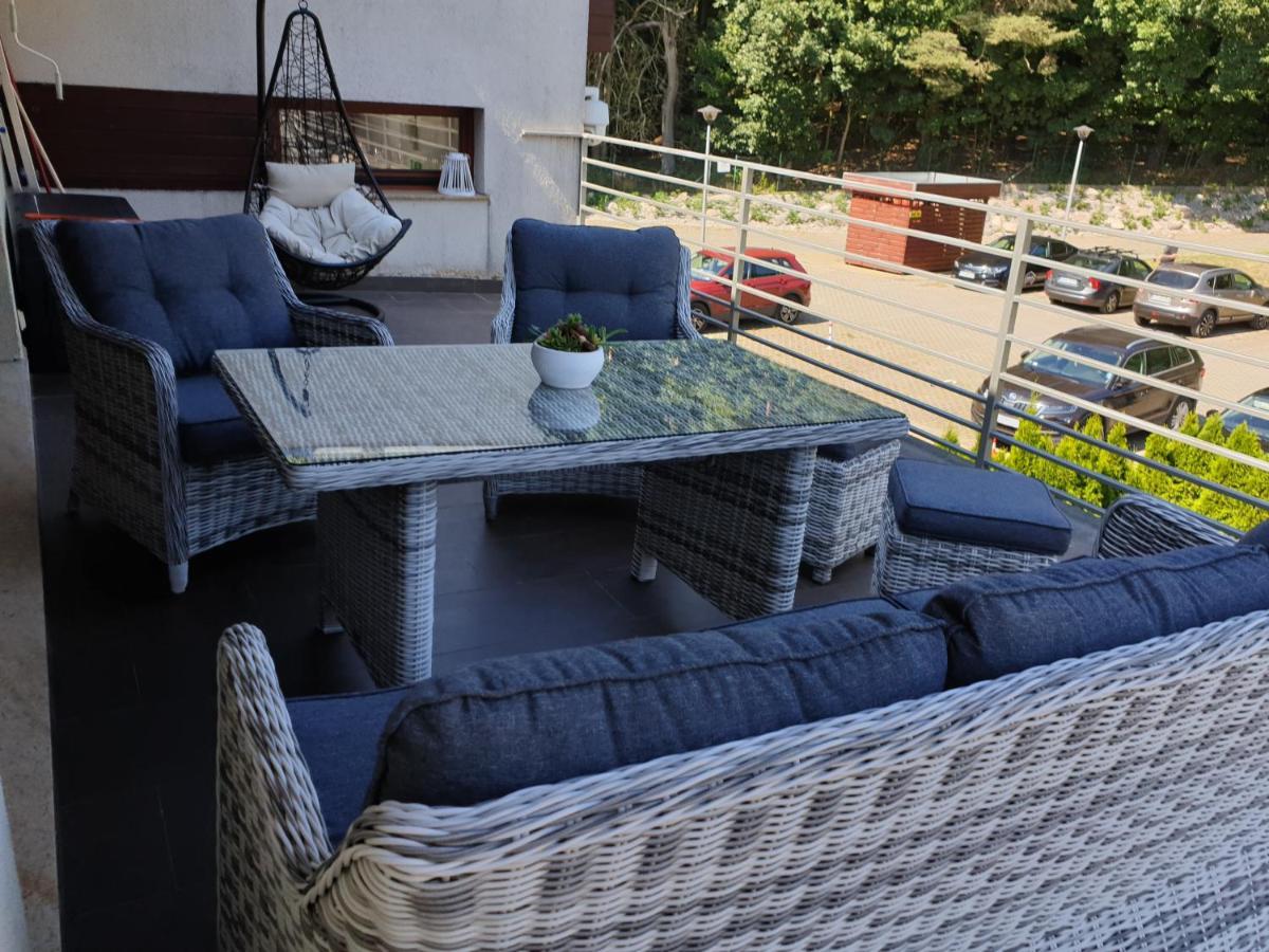 Apartament Z Tarasem Wisełka Esterno foto