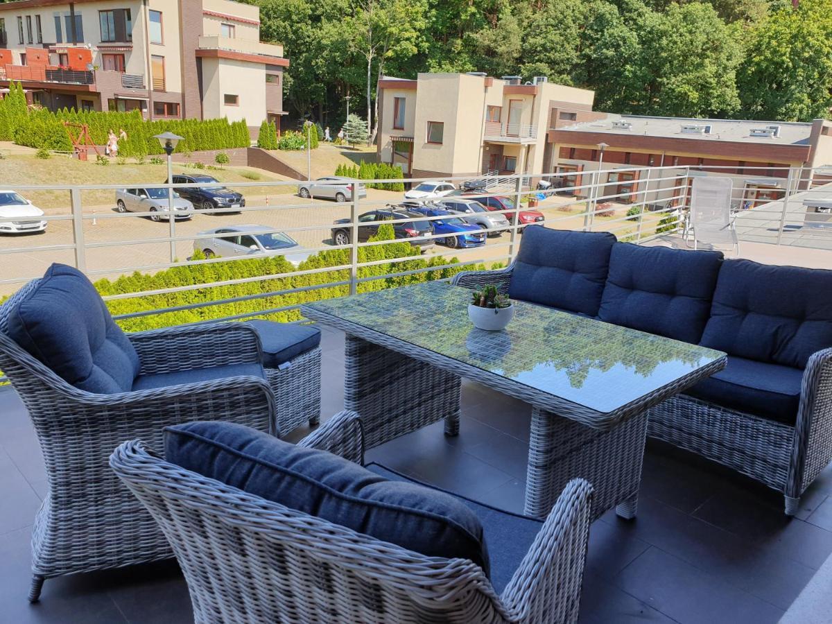 Apartament Z Tarasem Wisełka Esterno foto