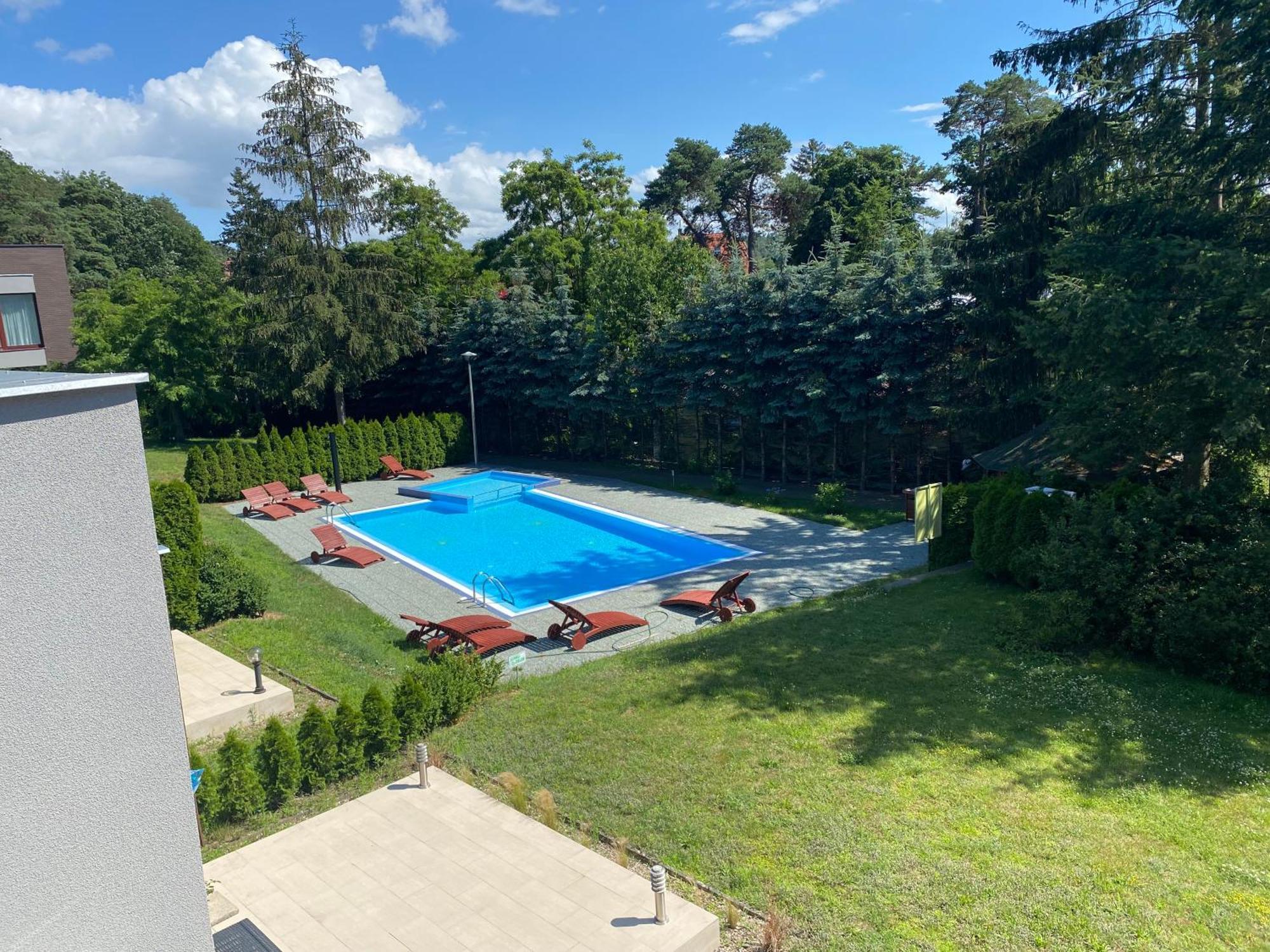Apartament Z Tarasem Wisełka Esterno foto